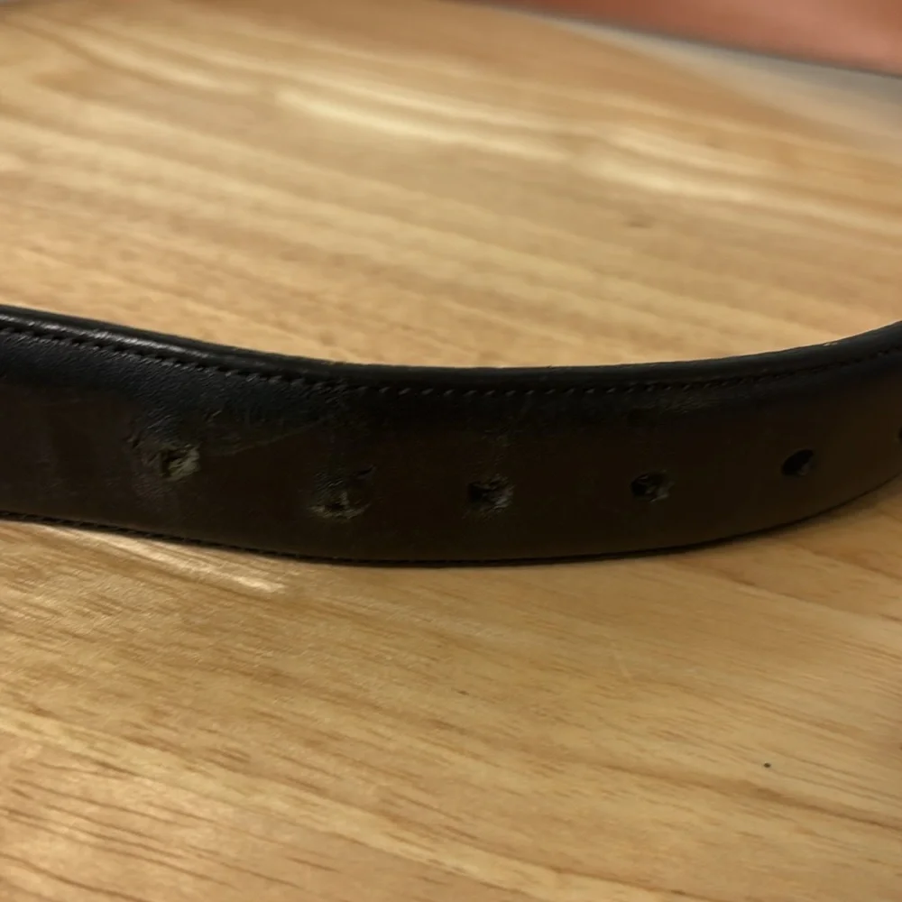 Trafalgar Cortina Genuine Leather Black Golf Belt TX171-6 Brown Size 44 110